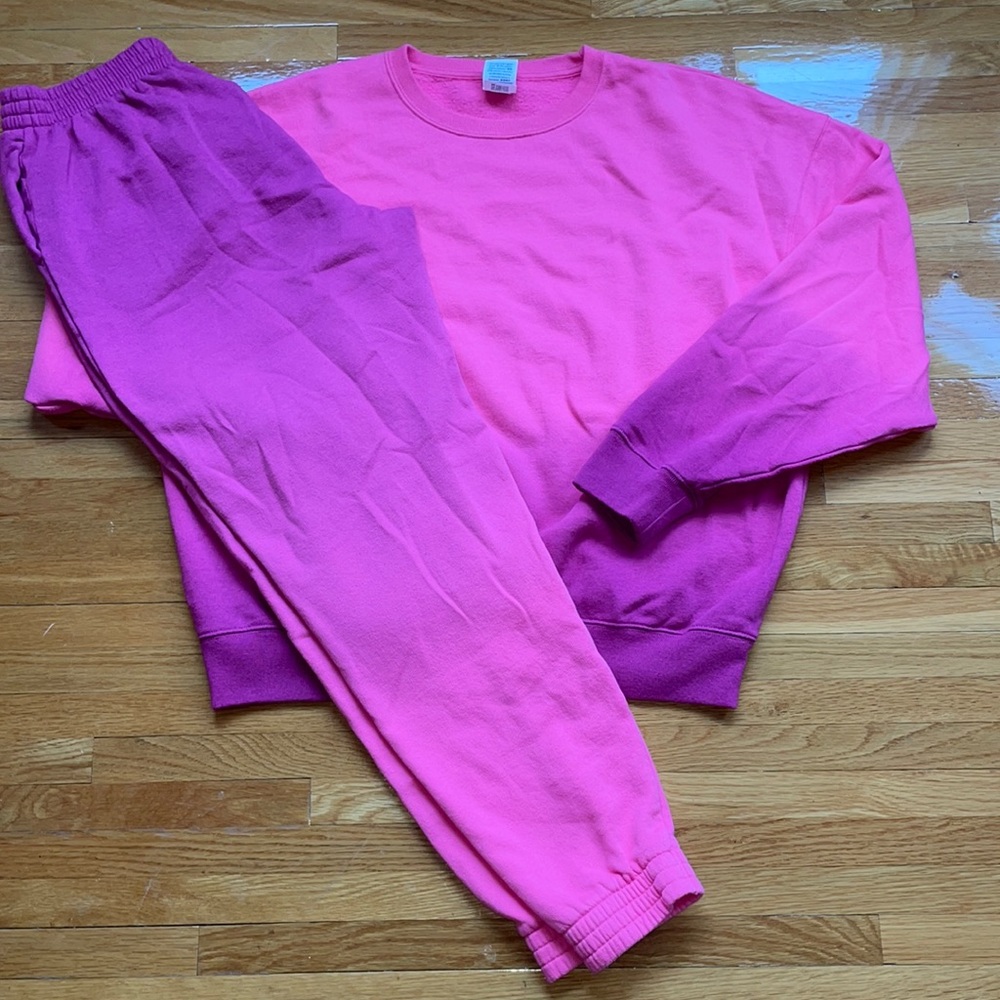 Victoria’s Secret PINK Tie Dye Sweatsuit